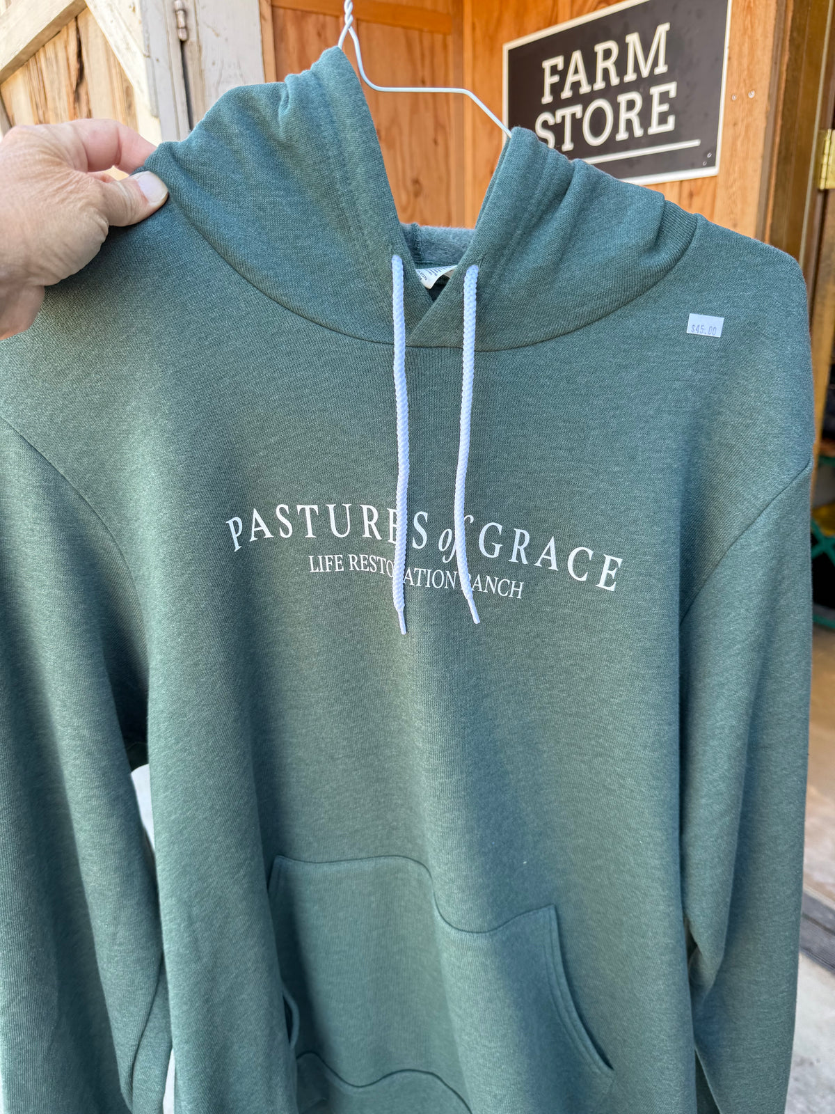 Sweatshirt Hoodie - Paastures of Grace