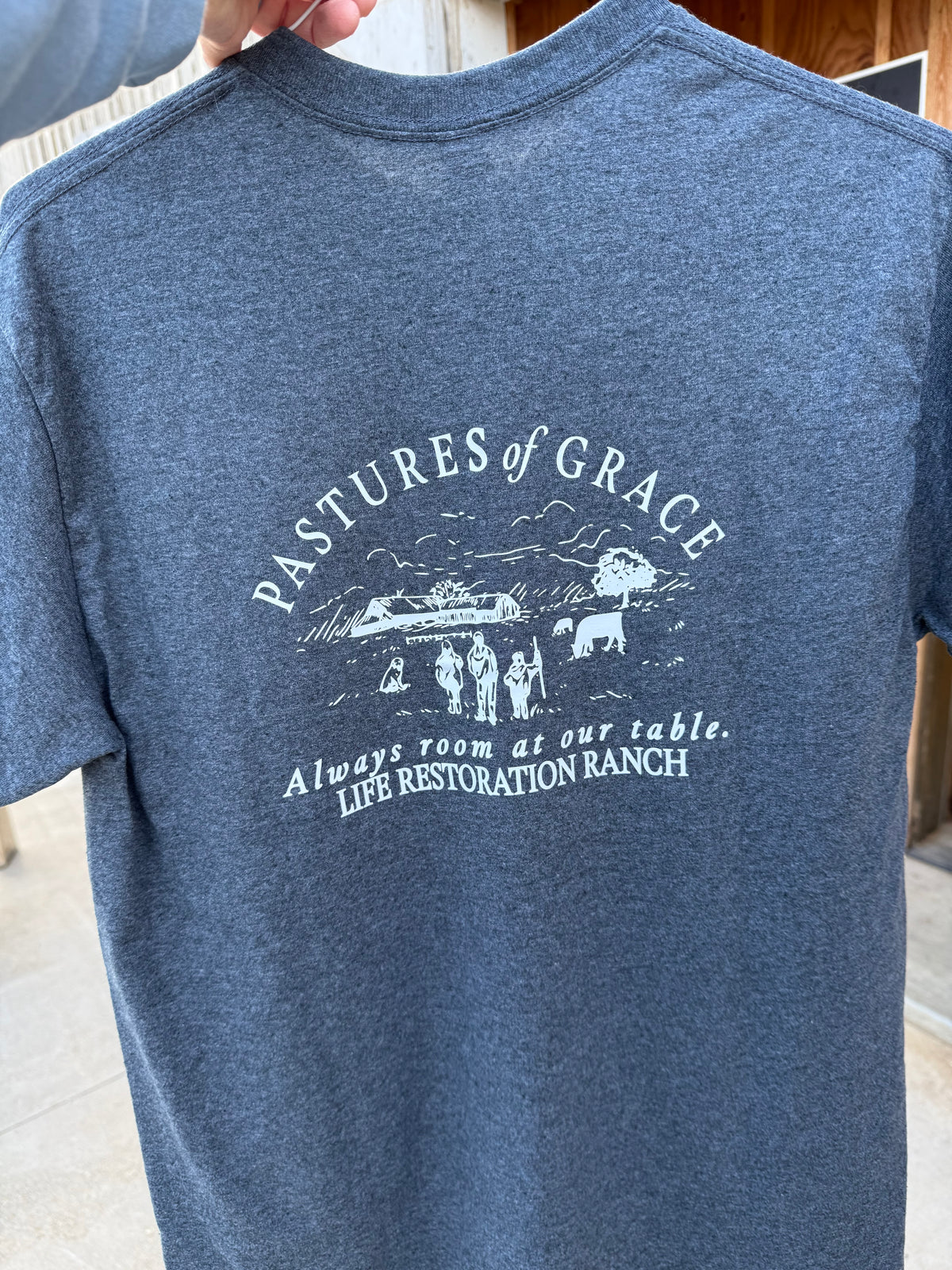 Adult Shirts - Kids on the back - Gildan