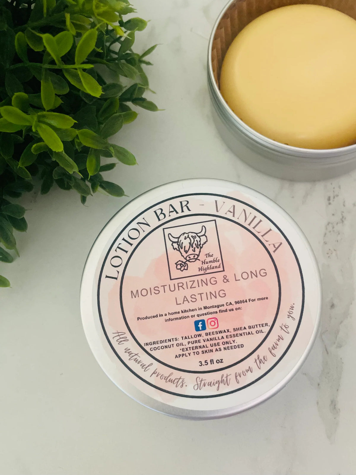 Lotion Bar - Vanilla