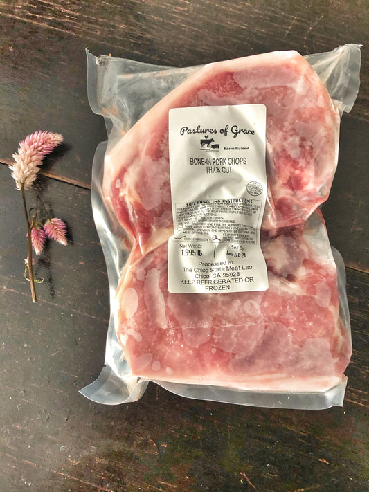 PG Pastured Bone-In Pork Chops